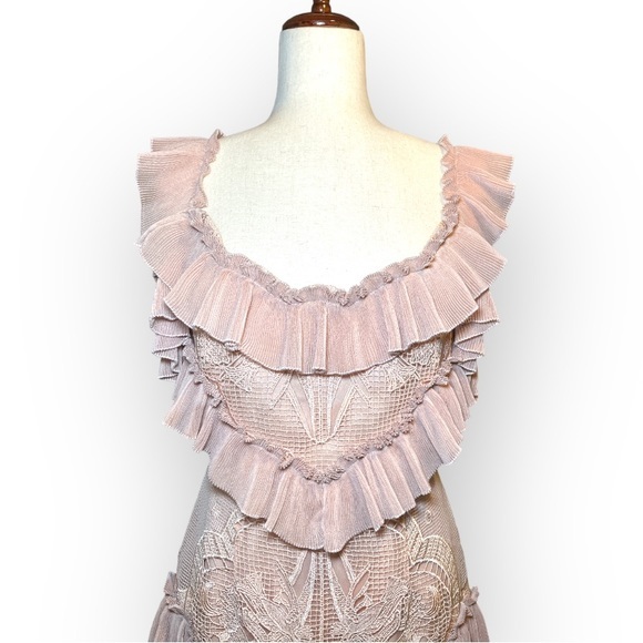 ❌SOLD❌ALICE MCCALL LOVEBIRDS DRESS ROSE PINK SIZE 6 - Picture 5 of 17